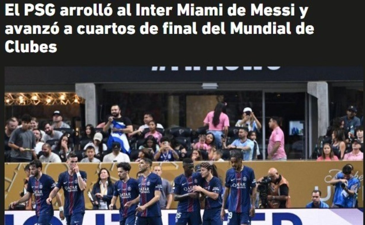 阿媒：赛后法媒评论一边倒，巴黎官方评论被认为不尊重梅西