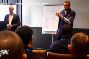 开云APP-领袖气质！法媒曝光姆巴佩欧国联激情演讲：输也要让对手爬着离开